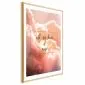 Plakat Artgeist All we have is now 21 x 30 cm 1 szt z ramą złotą i marginesem | MIRAT. kolekcja m-C-0283-ao-a