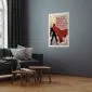 Plakat Average 21x30 cm bez ramy z marginesem | MIRAT.