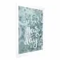 Plakat New day 21x30 cm bez ramy z marginesem | MIRAT.