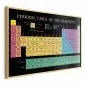Plakat Tablica Mendelejewa 42x29,7 cm z ramą złotą bez marginesu | MIRAT.