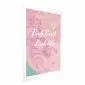 Plakat Pink Earth 60x90 cm bez ramy z marginesem | MIRAT.