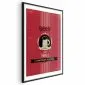Plakat Premium Beer 21x30 cm z ramą czarną z marginesem | MIRAT.