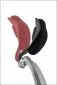 Fotel biurowy HG-0001H szary regulowany | MIRAT.