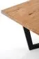 Stół rozkładany MASSIVE 160(250)x90 dąb do jadalni | MIRAT. styl LOFT