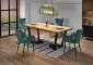 Stół rozkładany MASSIVE 160(250)x90 dąb do jadalni | MIRAT. styl LOFT