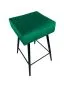 Hoker OLIMP VELVET zielony do salonu i baru | MIRAT. w stylu GLAMOUR, LOFT kolekcja