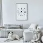 Plakat Harmonogram dnia 60x90 cm z ramą czarną bez marginesu | MIRAT.