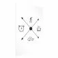 Plakat Harmonogram dnia 21x30 cm bez ramy bez marginesu | MIRAT.