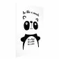 Plakat Panda 21x30 cm bez ramy z marginesem | MIRAT.
