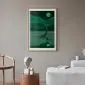 Plakat Loch Ness 60x90 cm z ramą złotą z marginesem | MIRAT.