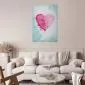 Plakat akwarelowe serce 40 x 60 cm bez ramy | MIRAT. kolekcja n-B-0031-ao-a