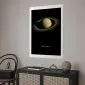 Plakat Saturn 29,7x42 cm bez ramy z marginesem | MIRAT.