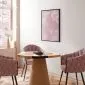 Plakat Subtelny powiew 60x90 cm z ramą czarną bez marginesu | MIRAT.