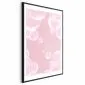 Plakat Subtelny powiew 21x30 cm z ramą czarną z marginesem | MIRAT.