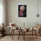 Plakat Kosmiczna huśtawka 60x90 cm bez ramy z marginesem | MIRAT.