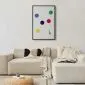 Plakat Wieża Eiffla i tenis 60x90 cm z ramą czarną bez marginesu | MIRAT.