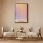 Plakat Peaceful Drift 40x60 cm z ramą czarną bez marginesu | MIRAT.