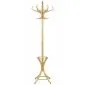 Wieszak drewniany WDR-1 naturalny brzoza z parasolnikiem | MIRAT. styl VINTAGE