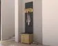 Szafka na buty z siedziskiem SINGAPUR 50 dąb craft/szara I sklep meblowy MIRAT. styl LOFT, SKANDYNAWSKI
