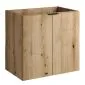 Szafka pod umywalkę NOVA OAK 82-60-2D 60cm dąb coast evoke z cichym domykiem I sklep meblowy MIRAT. styl SKANDYNAWSKI