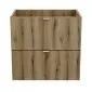 Szafka pod umywalkę NOVA OAK 82-60-2S 60cm dąb coast evoke z cichym domykiem I sklep meblowy MIRAT. styl SKANDYNAWSKI