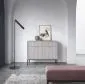 Komoda MILONA 2D2S 104 cm szara mat I sklep meblowy MIRAT. styl RYFLOWANY kolekcja MILONA