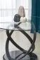 Stół OPTICO 122x122 szklany do salonu | MIRAT. w stylu kolekcja