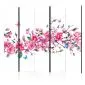 Parawan dwustronny Orient 225x172 cm 5-częściowy szary | MIRAT.