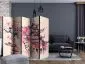 Parawan jednostronny Orient 225x172 cm 5-częściowy beżowy | MIRAT.