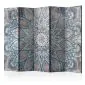 Parawan akustyczny Orient 225x172 cm 5-częściowy szary | MIRAT.