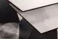 Stół rozkładany PETERSON CERAMIC 160(240)x90 biały marmur/czarny mat w stylu glamour I sklep meblowy MIRAT. styl GLAMOUR