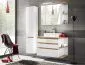 Szafka łazienkowa PLATINUM 94 cm biała z lustrem wisząca | MIRAT.  kolekcja PLATINUM