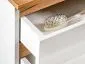 Szafka pod umywalkę nablatową PLATINUM 94 cm biała wisząca | MIRAT.  kolekcja PLATINUM