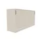Szafka biurowa przesuwna EASY SPACE CABINET S 1.5-OH 160cm kaszmirowa zamykana I sklep meblowy MIRAT.