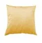 Poduszka dekoracyjna GLANS VELVET 50x50 MG15 musztardowa/curry do salonu | MIRAT. styl GLAMOUR