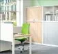 Szafka biurowa przesuwna EASY SPACE CABINET S 3-OH 160cm biała zamykana I sklep meblowy MIRAT.