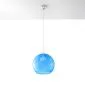 Lampa wisząca BALL błękitna kula | sklep MIRAT kolekcja ball