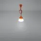 Lampa wisząca DIEGO 3 pomarańczowy potrójna| sklep MIRAT  kolekcja diego