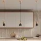 Lampa wisząca QUBIC czarna betonowy | sklep MIRAT  kolekcja qubic