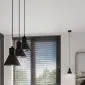 Lampa wisząca TAZILA 3 czarna loftowa [ES111] | sklep MIRAT  kolekcja tazila