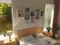 Nowoczesna półka ALESIA 9 czarna wisząca | MIRAT. styl LOFT