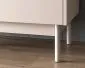Witryna niska DUMI 03 4D kaszmirowa/dąb cremona I sklep meblowy MIRAT. kolekcja DUMI