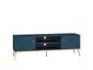 Szafka RTV BLU 160 granatowa w stylu glamour I sklep meblowy MIRAT. styl GLAMOUR kolekcja BLU