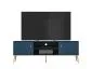 Szafka RTV BLU 160 granatowa w stylu glamour I sklep meblowy MIRAT. styl GLAMOUR kolekcja BLU
