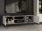 Szafka RTV ELLEN 160 kaszmir w stylu glamour I sklep meblowy MIRAT. styl GLAMOUR, RYFLOWANY kolekcja ELLEN