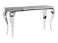 Konsola PRINCE C 120x40 czarna/chrom I sklep meblowy MIRAT. styl GLAMOUR