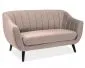 Sofa ELITE 2 VELVET beżowa I sklep meblowy MIRAT. styl GLAMOUR, VINTAGE
