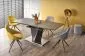 Krzesło tapicerowane K431 żółte tapicerowane do jadalni | MIRAT. styl LOFT