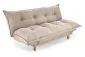 Sofa rozkładana z funkcją spania PILLOW beżowa trzyosobowa I sklep meblowy MIRAT.