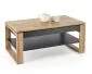 Ława podnoszona BETTY 114x65(92)cm dąb artisan/czarna loftowa I sklep meblowy MIRAT. styl LOFT